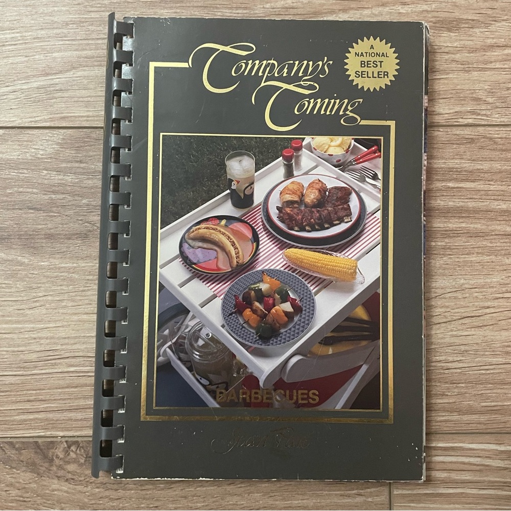 (4/$20) Company's Coming Barbecues Cookbook Jean Paré